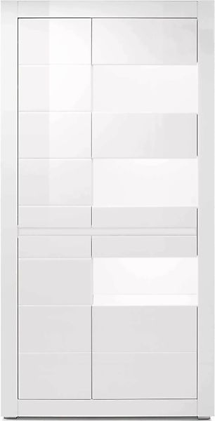 INOSIGN Vitrine "Carat", Höhe 198 cm, zwei Leisten angeliefert, 1 x grau, 1 günstig online kaufen