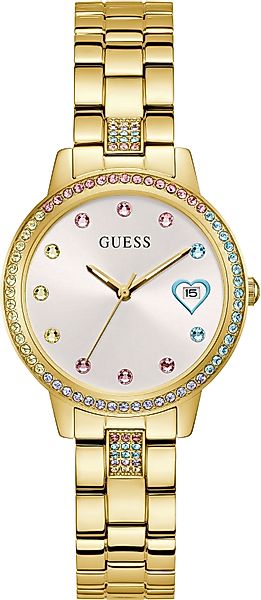 Guess Quarzuhr THREE OF HEARTS GW0657L2, günstig online kaufen