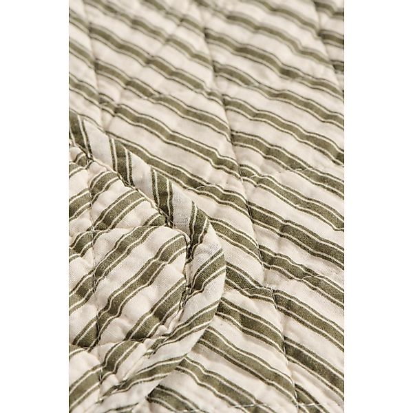 Ib Laursen Tagesdecke Quilt Baumwolle Streifen günstig online kaufen