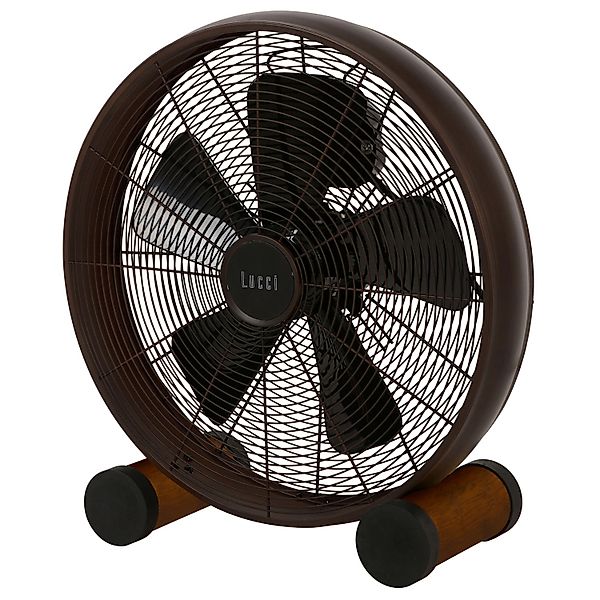 Lucci Air Retro Design Bodenventilator Breeze Floor Bronze günstig online kaufen