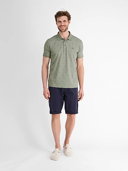 LERROS Poloshirt "LERROS Gemustertes COOL & DRY Poloshirt" günstig online kaufen