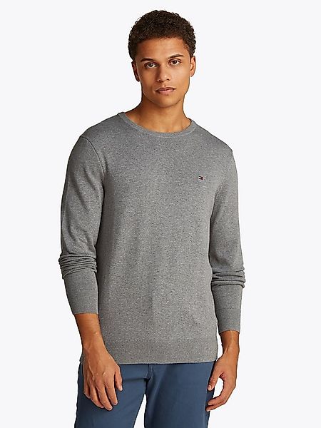 Tommy Hilfiger Rundhalspullover ESSENTIAL COTTON CREW NECK 100% Baumwolle C günstig online kaufen