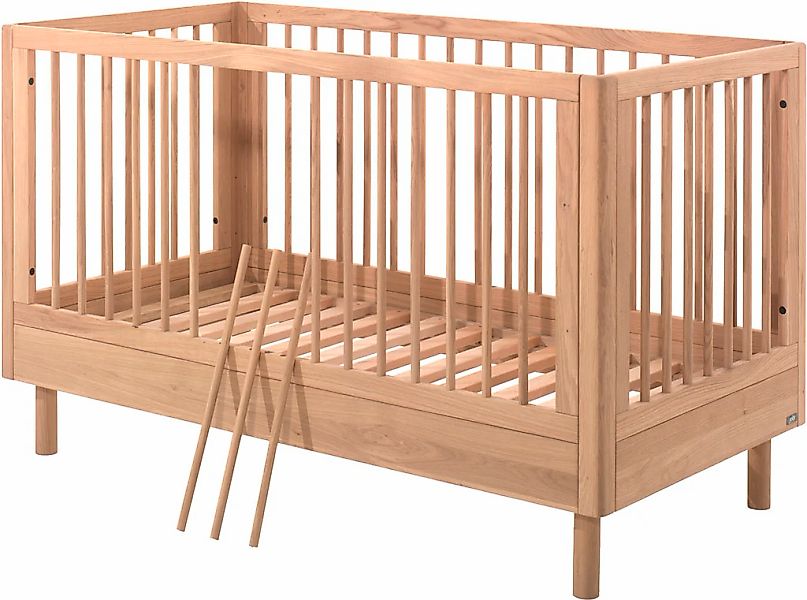 Vipack Babybett "hochwertig und stabil gebaut, umbaubar, Oberfläche geölt n günstig online kaufen