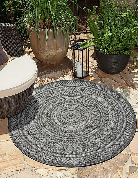 the carpet Teppich Mistra, rund, Höhe: günstig online kaufen