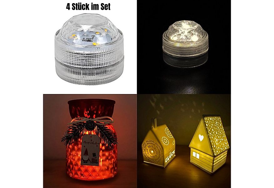 Online-Fuchs LED Dekolicht Set - Power LEDs als Ersatz für Teelichter, Kerz günstig online kaufen