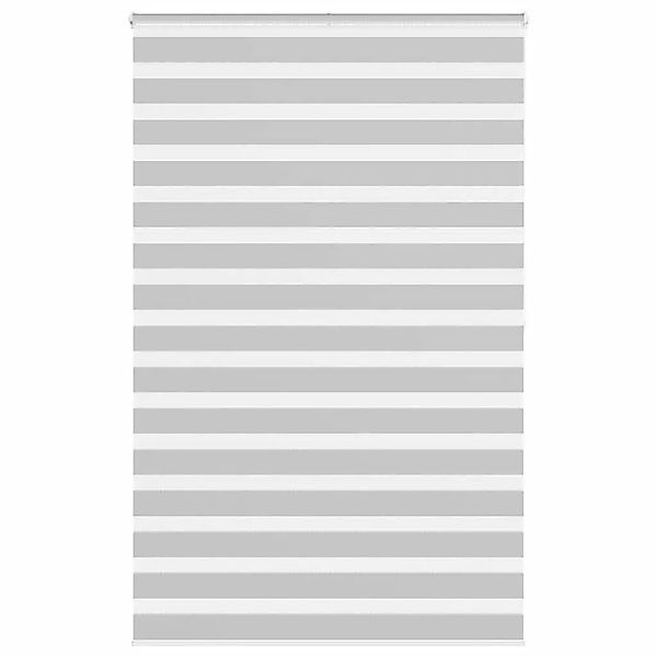 vidaXL Doppelrollo Hellgrau 150x200 cm Stoffbreite 145,9 cm Polyester 40144 günstig online kaufen