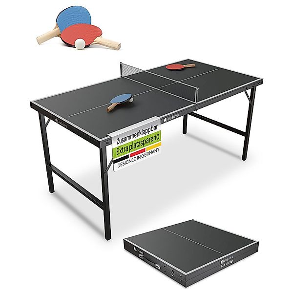 Juskys Spieltisch Flexi, Mini-Tischtennisplatte, Tisch klappbar, günstig online kaufen