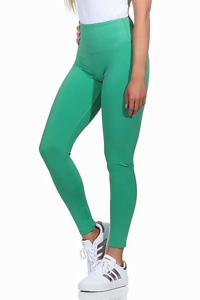 CLEO STYLE Leggings Damen Leggings 9007 L/XL Grün 9001 günstig online kaufen