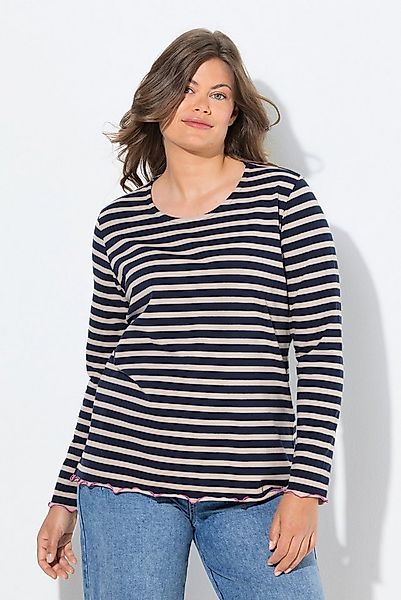 Laurasøn T-Shirt Ringelshirt Langarm Rundhalsausschnitt günstig online kaufen