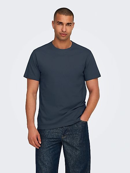 ONLY & SONS Rundhalsshirt ONSMAX LIFE günstig online kaufen