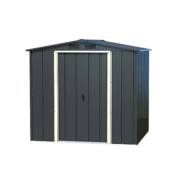 DURAMAX Metall-Gerätehaus 1,8x1,8m in Anthrazit günstig online kaufen