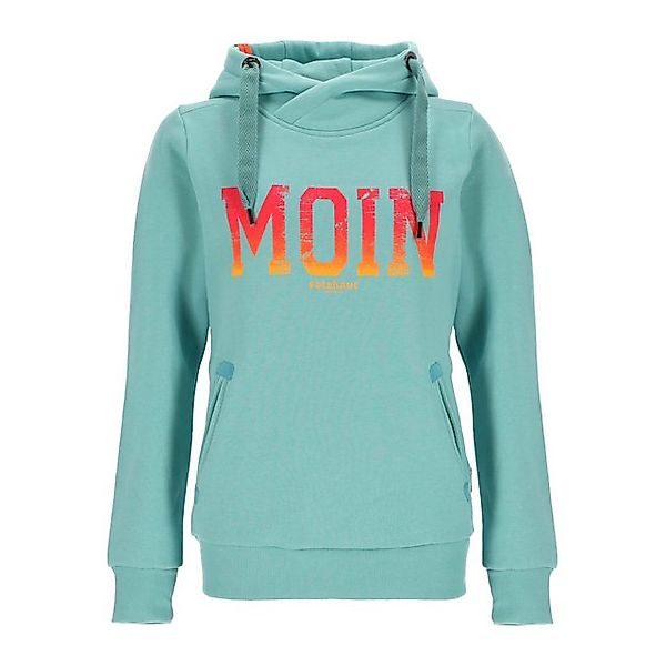 salzhaut Kapuzenpullover Damen Hoodie Sünn mit Moin-Print - Modischer Pullo günstig online kaufen