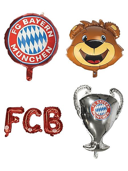 FC Bayern München Grillhandschuhe FC Bayern München I Folienluftballon 4er- günstig online kaufen