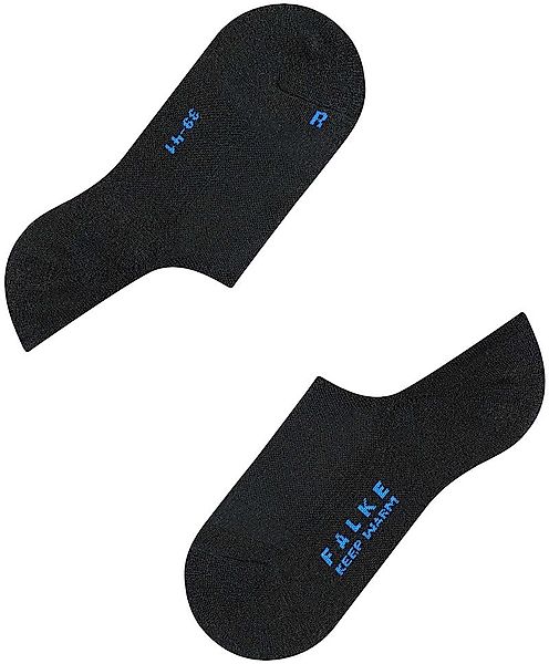 Falke Keep Warm Sneaker Socke Schwarz - Größe 39-41 günstig online kaufen