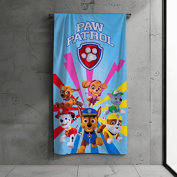 PAW PATROL Strandtuch PAW PATROL Kinder günstig online kaufen