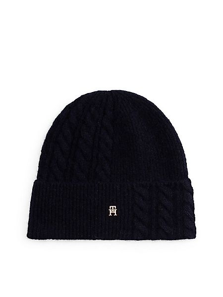 Tommy Hilfiger Beanie TH ELEVATED CHIC FLUFFY flauschig, mit Wolle, ca. 25x günstig online kaufen