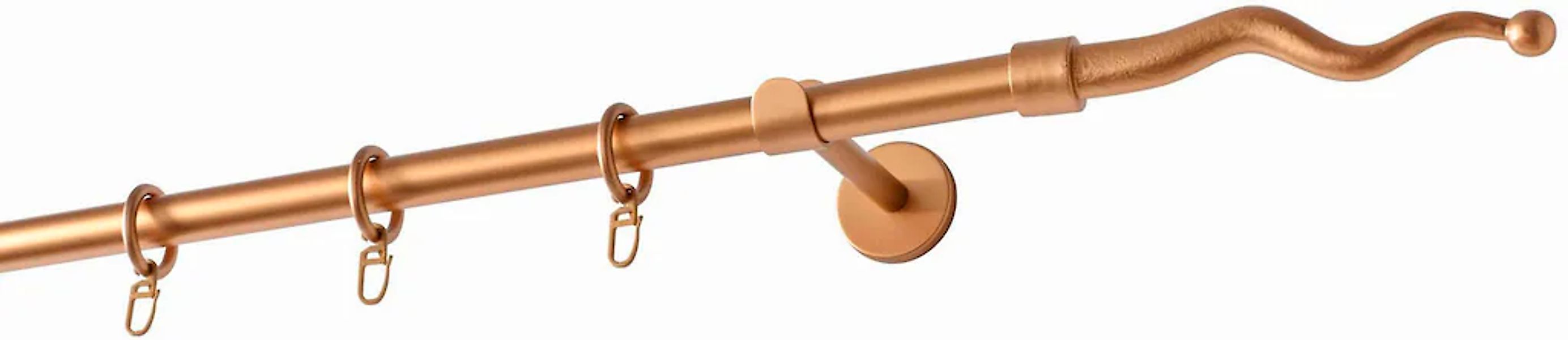 GARESA Gardinenstange "BOTAN" Ø 20 mm 1 läufig-läufig Wunschmaßlänge Vorhan günstig online kaufen