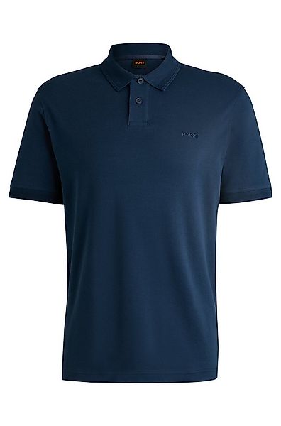 BOSS ORANGE Poloshirt Pe Interlock aus Baumwoll-Piqué mit Logo-Print Regula günstig online kaufen