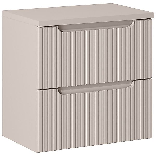 Lomadox Waschtischplatte NEWPORT-56-CASHMERE, Abdeckplatte, kaschmir, ca. günstig online kaufen