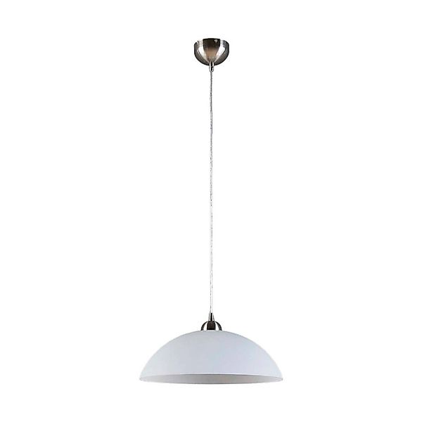 Lindby Pendelleuchte Valeria 9621039 Modern in Weiß aus Glas 1-flammig E27 günstig online kaufen