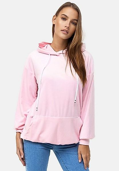 enflame Hoodie Langer Kapuzen Oversized Velours günstig online kaufen