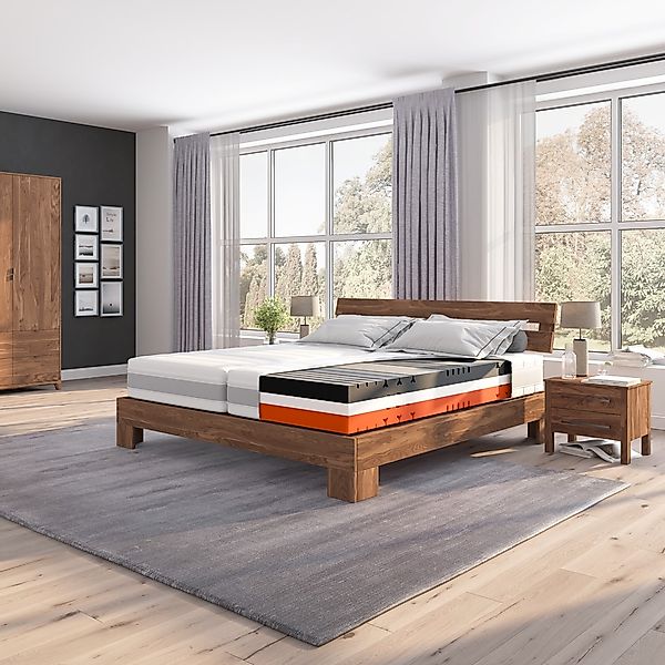 Hn8 Schlafsysteme Kaltschaummatratze »Sleep Balance Pro«, 24 cm hoch, (1 St günstig online kaufen