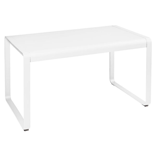 Bellevie Outdoor Tisch Baumwollweiß 140 x 80 cm günstig online kaufen