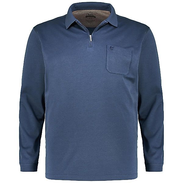 Hajo Poloshirt aus Baumwollmischung Farbe marine Größe: 3XL günstig online kaufen