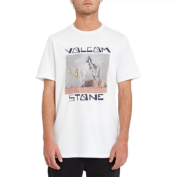 Volcom Stone Strike Kurzärmeliges T-shirt L White günstig online kaufen
