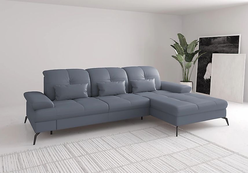 sit&more Ecksofa "Amica, L-Form, inkl. Sitztiefenverstellung & Armteilverst günstig online kaufen