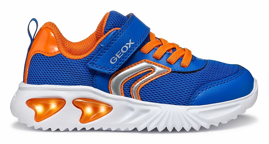 Geox Sneaker "J ASSISTER BOY Blinkschuh", Sportschuh, Klettschuh mit auffäl günstig online kaufen