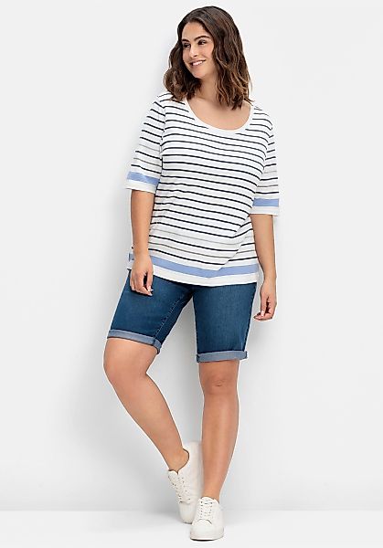 Sheego Shorts Jeansbermudas günstig online kaufen