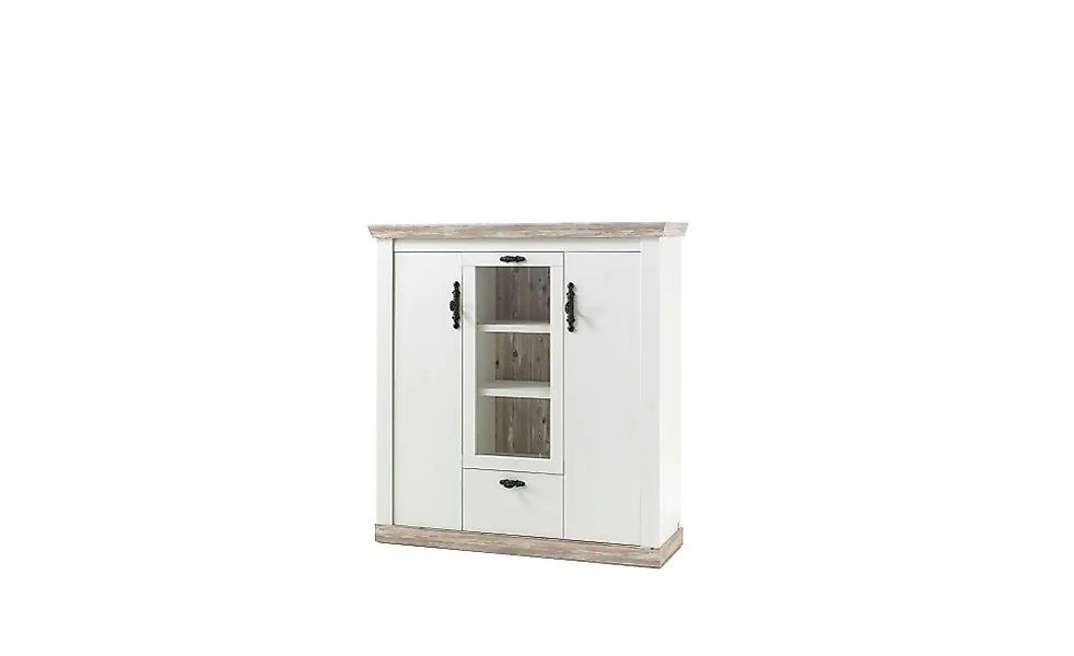 Kommode  Roble ¦ weiß ¦ Maße (cm): B: 139 H: 44 T: 44.0 Kommoden & Sideboar günstig online kaufen
