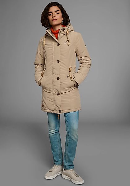 KangaROOS Winterjacke mitKapuze für die kalte Jahreszeit, aus leichtem Webs günstig online kaufen