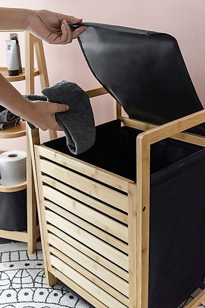 WENKO Wäschetruhe "Ecori" günstig online kaufen