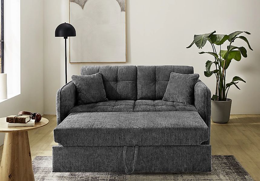 Jockenhöfer Gruppe Schlafsofa "Leon, B: 147 - 187 cm, Liegefl. 120 - 160x20 günstig online kaufen
