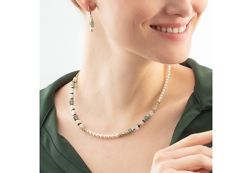 COEUR DE LION Paar Ohrhänger Schmuck Edelstahl GeoCUBE® Precious Fusion Off günstig online kaufen