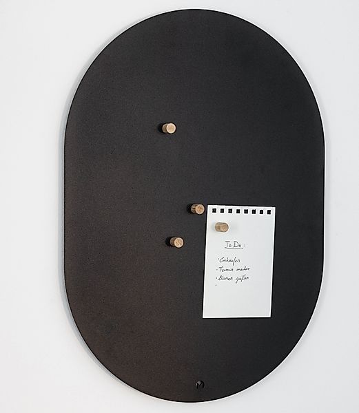Metallbude Magnettafel TAVO, hochwertiges ovales Magnetboard, günstig online kaufen