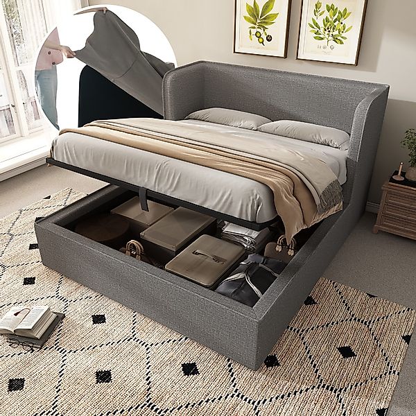 HAUSS SPOLE Polsterbett 160×200 Doppelbett mit günstig online kaufen