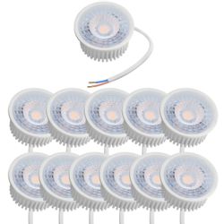 Oktaplex LED Modul Dimmbar Nizza 9er Set Warmweiß 3000K 5W 380lm GU10 Ersat günstig online kaufen