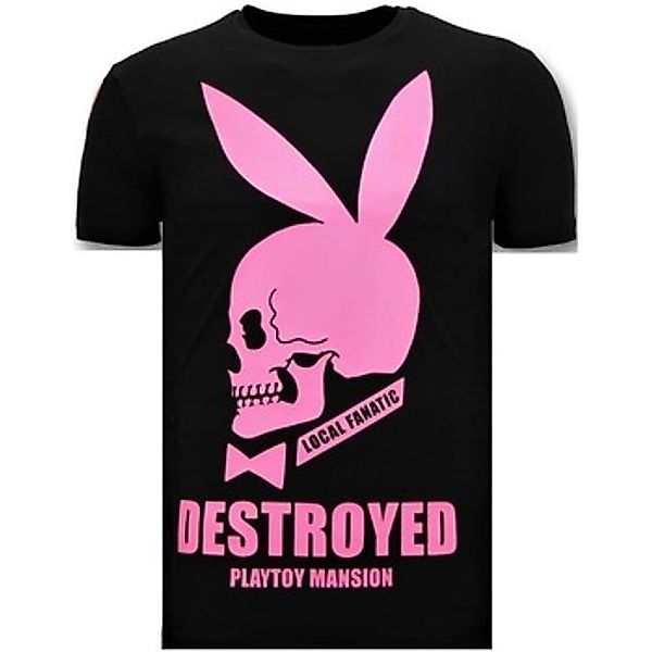 Local Fanatic  T-Shirt S Destroyed Playtoy Mansion günstig online kaufen