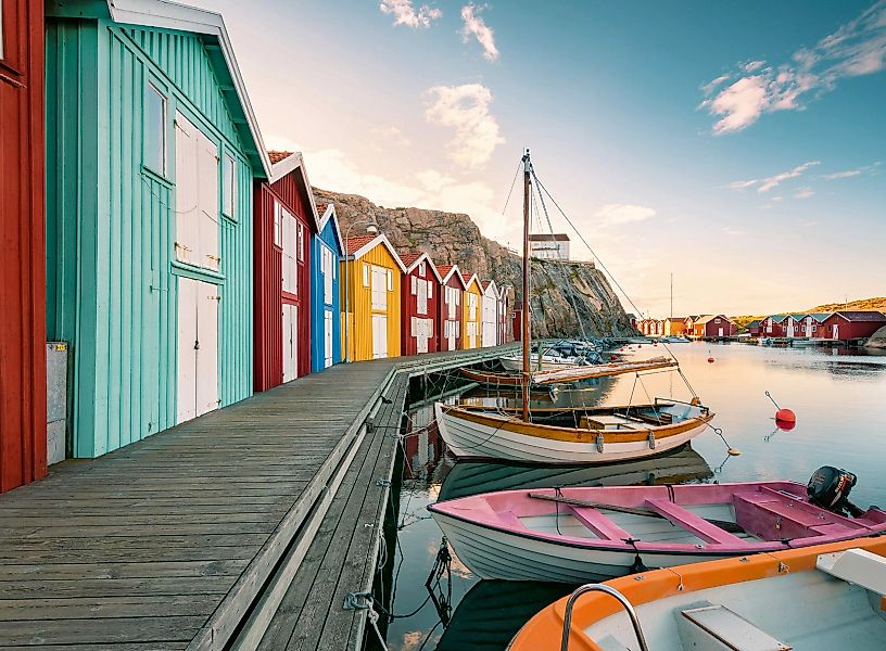 Ravensburger Puzzle Bootshäuser in Smögen, Schweden, günstig online kaufen