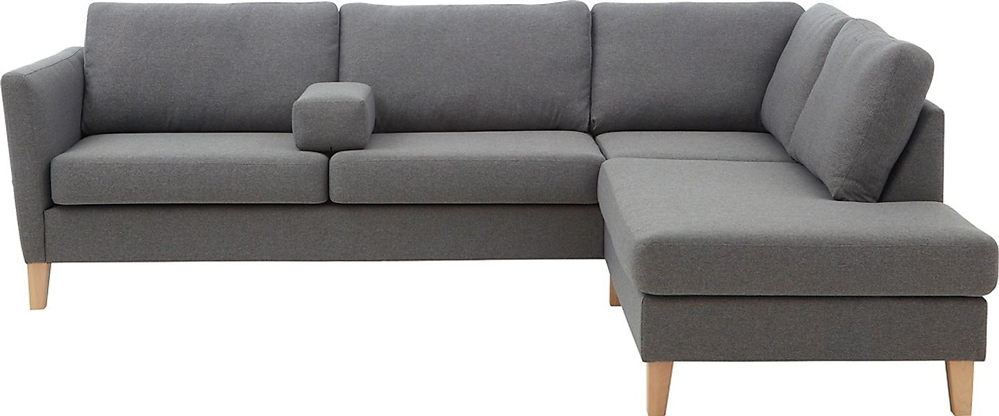 ATLANTIC home collection Ecksofa »Mailo L-Form«, mit Seitentaschen und Otto günstig online kaufen