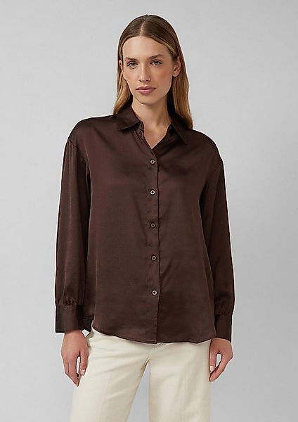 s.Oliver Langarmbluse Bluse Bluse aus strukturierter Ware im Relaxed Fit günstig online kaufen