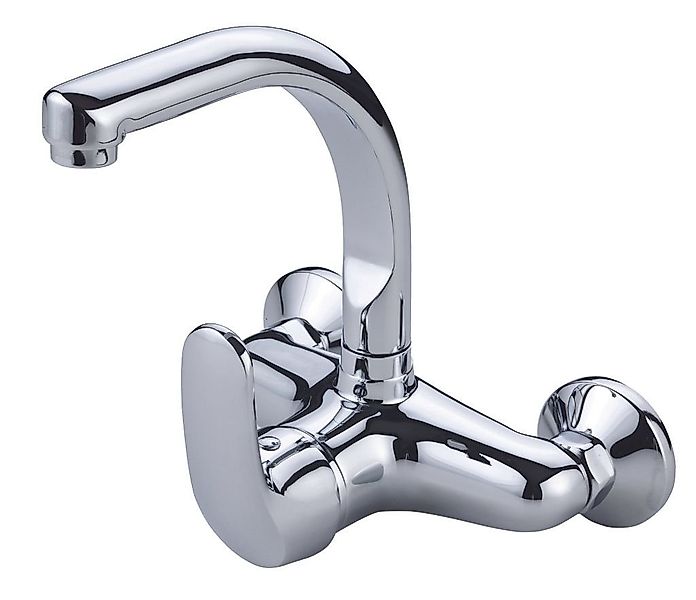 Eisl Spültischarmatur TWIST Küchenarmatur schwenkbarer Auslauf Wandmontage, günstig online kaufen