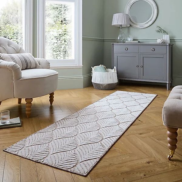 FLAIR RUGS Teppich »Elm Leaf« rechteckig 4 mm Höhe In & Outdoor geeignet, H günstig online kaufen
