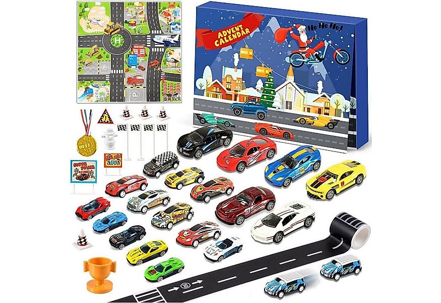 LuxusKollektion Spielzeug-Adventskalender Adventskalender Auto 2025 mit 24 günstig online kaufen