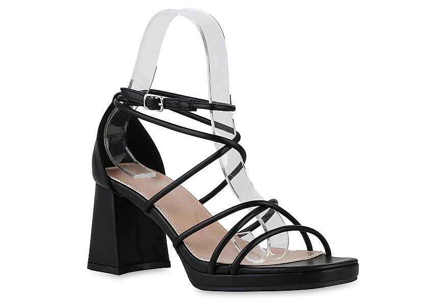 VAN HILL 841569 Riemchensandalette Damen Riemchensandaletten Sandaletten Le günstig online kaufen