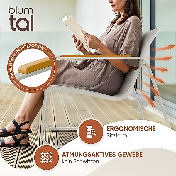 Blumtal Gartenlounge-Set Gartenmöbel Set - Gartenlounge, günstig online kaufen