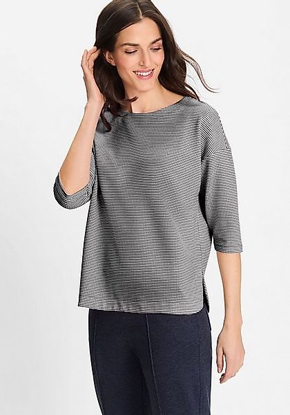 Olsen Sweatshirt (1-tlg) mit leichter Jacquardstruktur günstig online kaufen